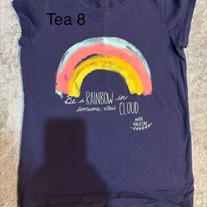 Tea Kids Rainbow Graphic Tee - 8